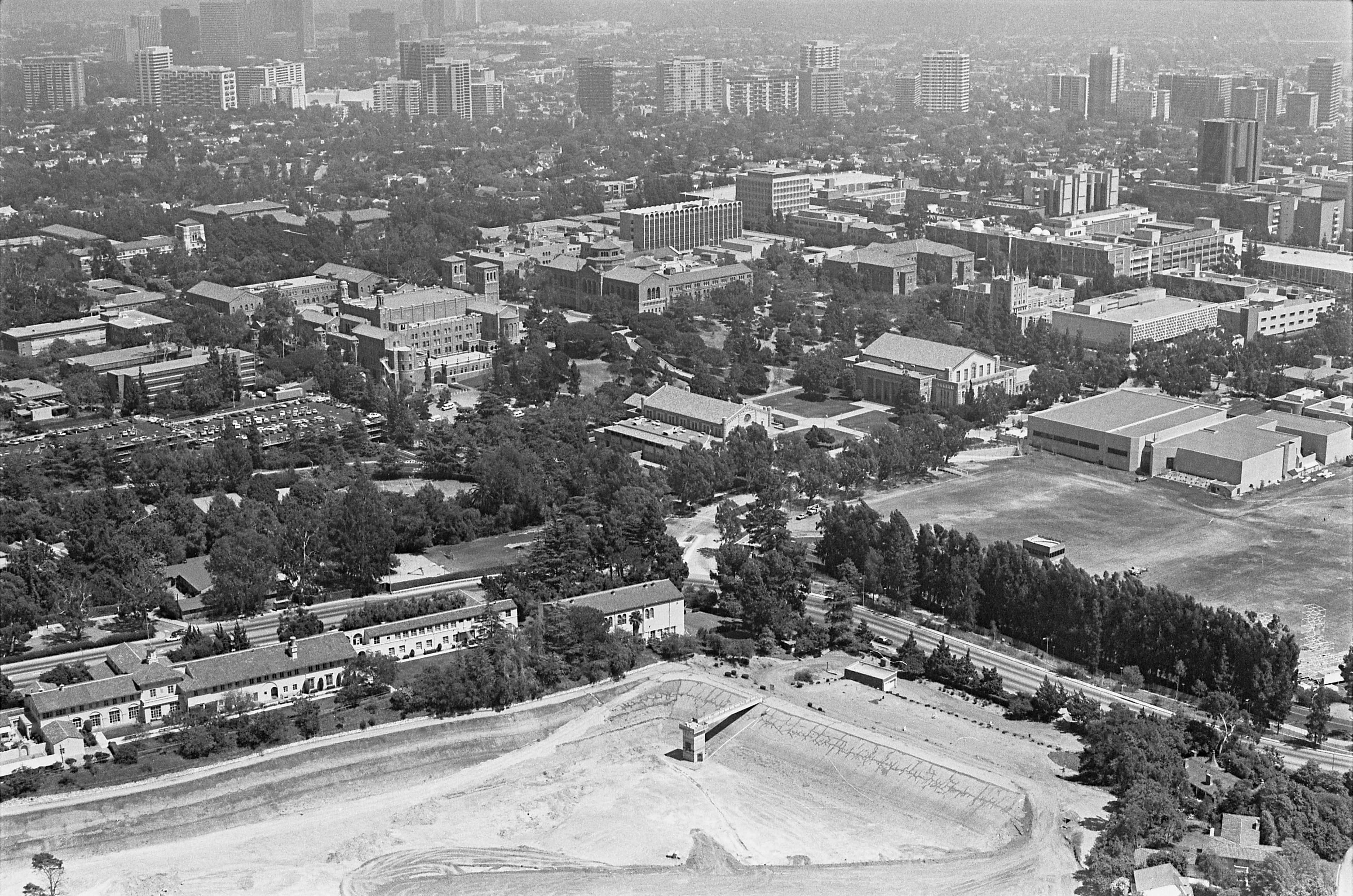 UCLA campus and Westwood