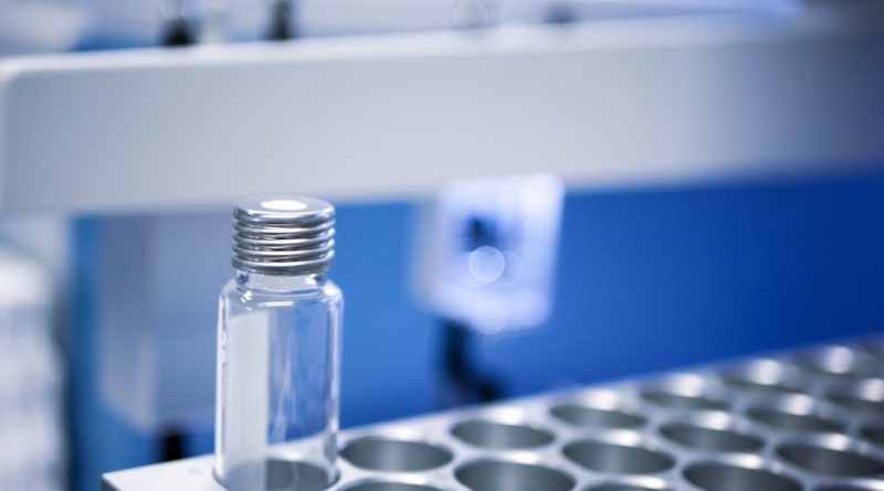 Scientists conducting research in a modern laboratory facility