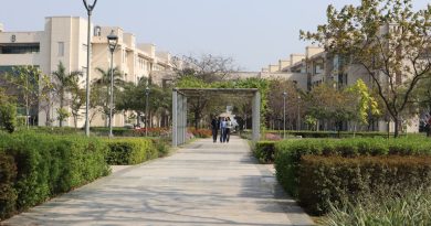 University campus building representing institutional financial challenges