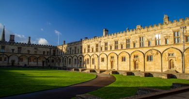 Indian student with UK student visa documents and passport
