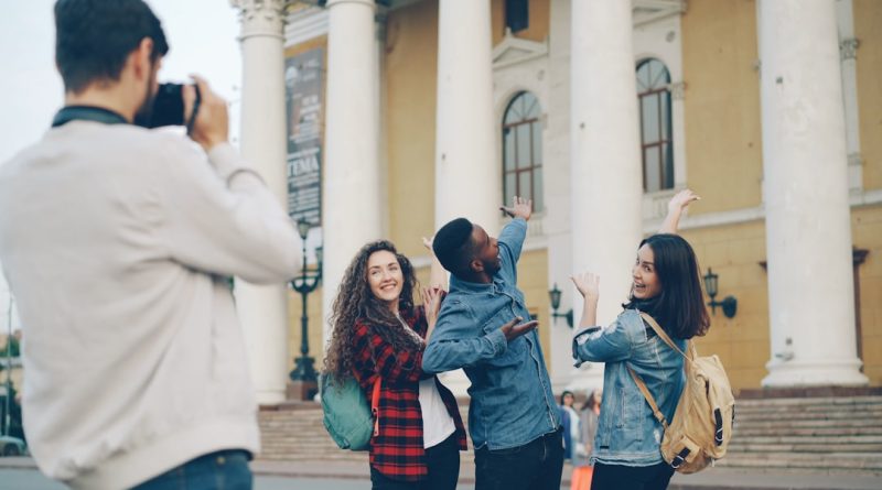Indian students studying at international universities abroad