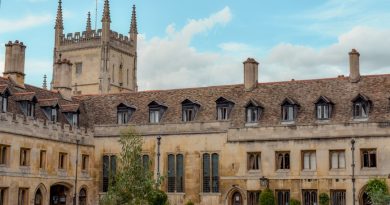 University of Cambridge historic college buildings and chapel