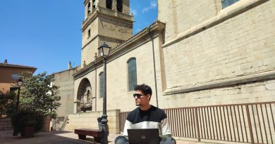 Indian student studying abroad with education loan documents