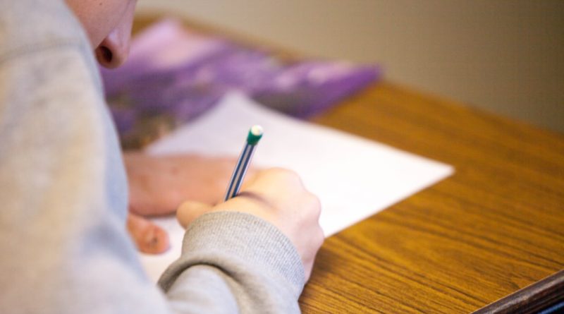 Indian student preparing for IELTS or TOEFL exam in 2025