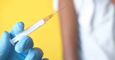 Student learning about vaccine science and health literacy in classroom