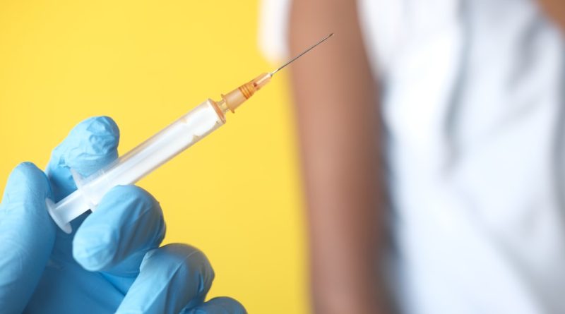 Student learning about vaccine science and health literacy in classroom