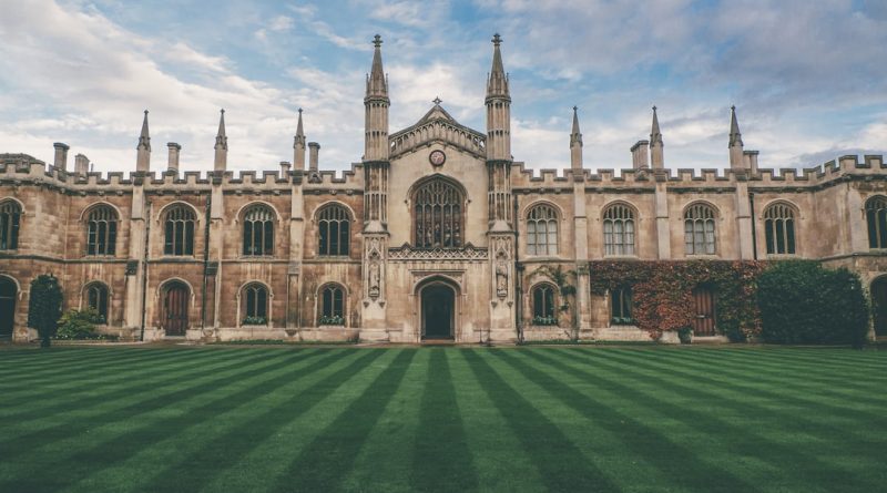 Indian students studying at UK university campus